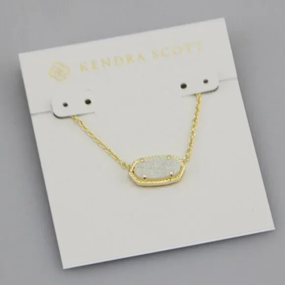 Kendra Scott White Quartz Necklace - Picture 3 of 3